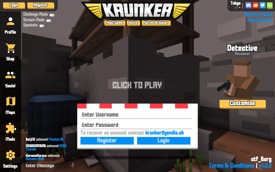 Krunker Ioのプレイ方法 アカウント作成方法 Guestのままではもったいない Krunkerjp