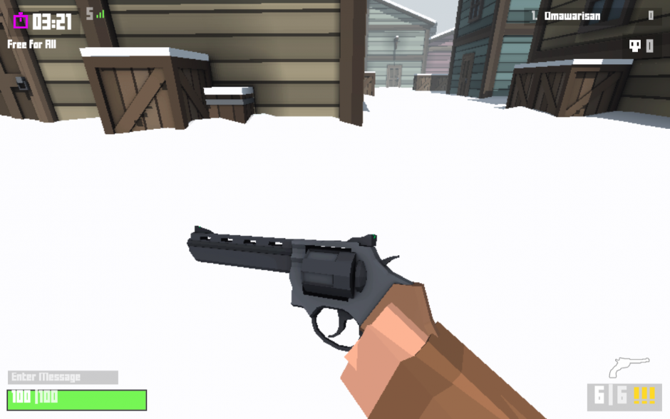 Krunker Ioのリボルバー ダメージ量は 何発で倒せる 遠近をこなせる高威力武器を徹底解説 Krunkerjp